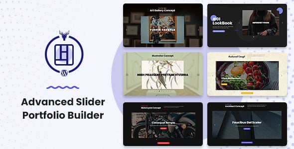 Advanced Slider Portfolio Builder