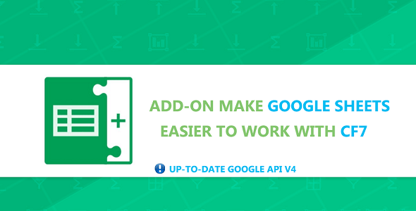 Contact Form CF7 Google Sheet Addon