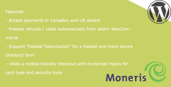 Moneris Gateway for WooCommerce