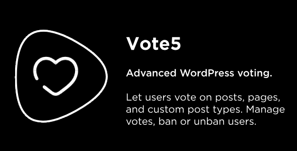 vote5 - WordPress Voting Plugin