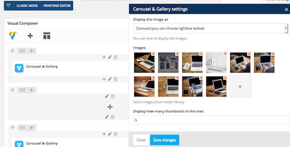 WPBakery Page Builder Add-on - Carousel & Gallery