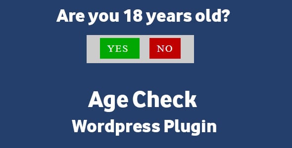 Age Check - Wordpress Plugin