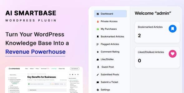 AI SmartBase – Build, Monetize & Scale Your AI Knowledge Base