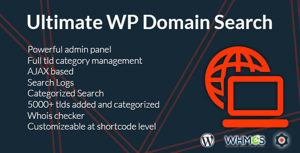 AI Ultimate WP Domain Search by WHMPress