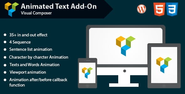 Animated Text Add-on for WPBakery Page Builder