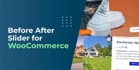 Before After Slider for WooCommerce - eBEAF Pro