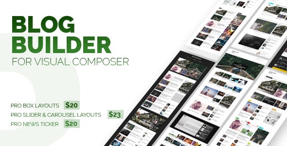 Blog Builder For WPBakery Page Builder (Visual Composer)