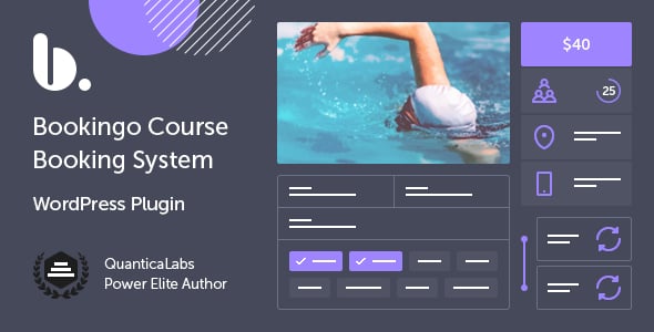 Bookingo - Course Booking System for WordPress