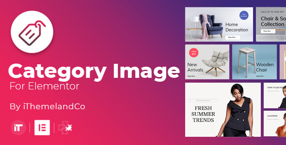 Category Image For Elementor