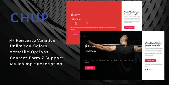 Chup Ultimate Coming soon Plugin