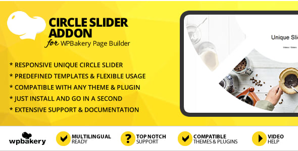 Circle Slider Addon for WPBakery Page Builder