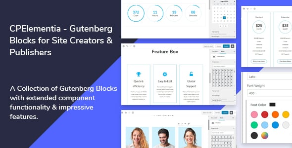 CPElementia - Gutenberg Blocks for Site Creators