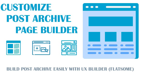 Customize Post Categories for UX Builder (Flatsome Theme)