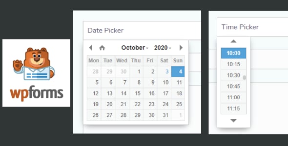 Date Time Picker for WPForms WordPress Plugin
