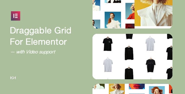 Draggable Grid for Elementor