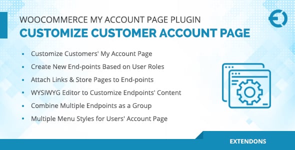 Edit & Customize My Account Page for WooCommerce