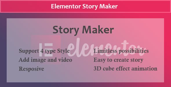 Elementor - Story Maker