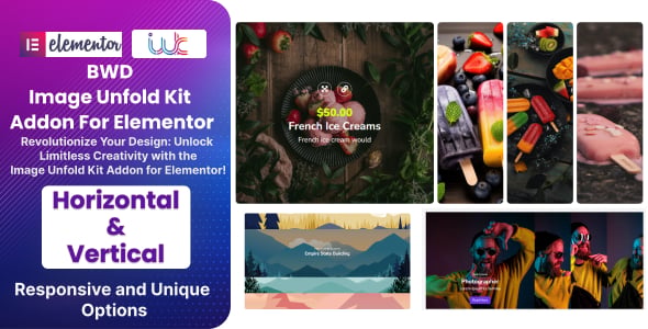 Elementor Unfold - Image Unfold Kit