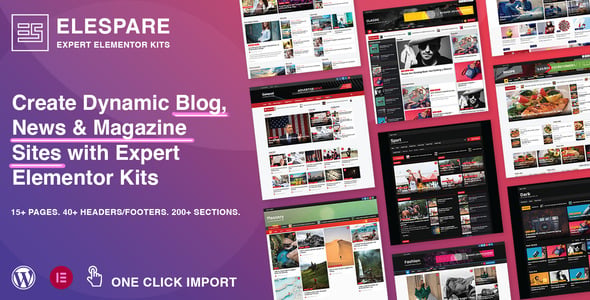 EleSpare Pro - News, Magazine and Blog Addons for Elementor
