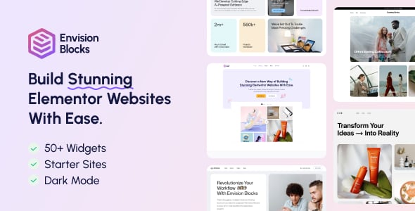 Envision Blocks - Elementor Addons & Widgets