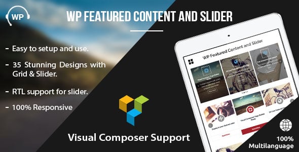 Featured Content and Slider - WordPress Plugin