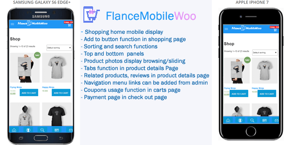 FlanceMobileWoo - Woocommerce Mobile Theme