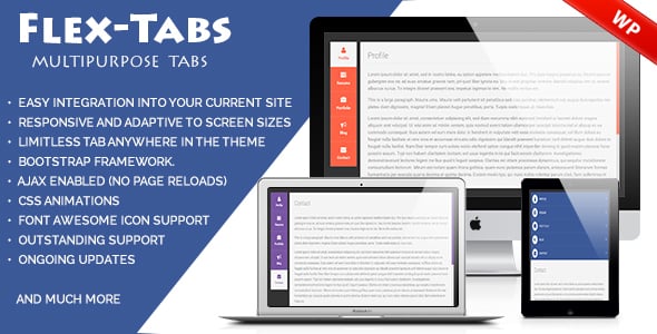 FlexTabs A Responsive Tabs to Accordion Wordpress