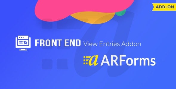 Front-end Entries View For ARForms