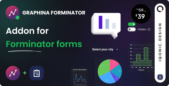Graphina WordPress Plugin Forminator Add-on for Polls and Forms