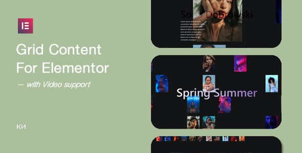 Grid Preview Content for Elementor