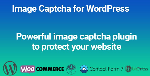 Image Captcha for WooCommerce WordPress