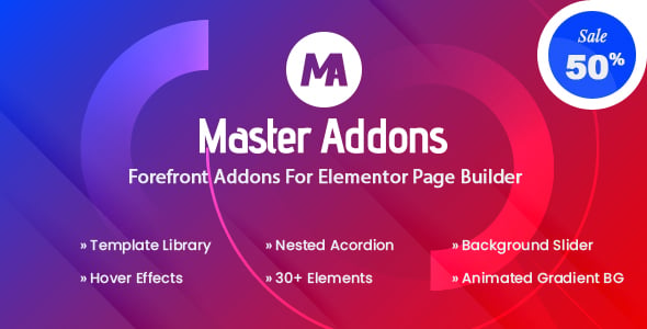 Master Addons - Forefront Addons for Elementor