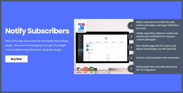 Notify Subscribers