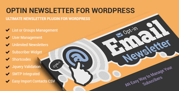 Optin Newsletter Pro For WordPress