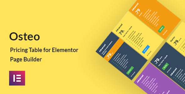 Osteo - Pricing Table for Elementor