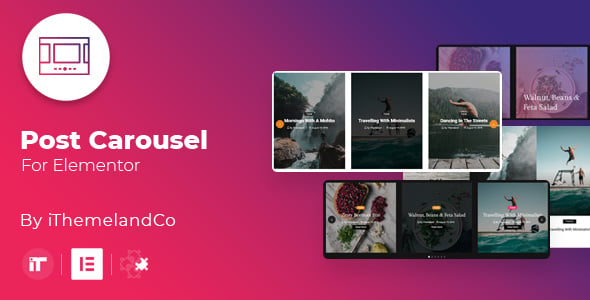 Post Carousel For Elementor