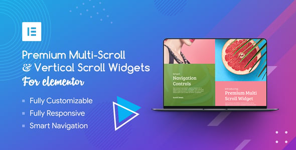 Premium Multi-Scroll & Vertical Scroll Widgets for Elementor