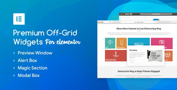 Premium Off-Grid Widgets for Elementor