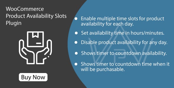 Product Availability Slots For WooCommerce
