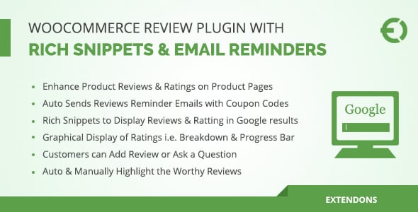 Product Reviews with Rich Snippets for WooCommerce
