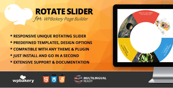 Rotate Slider Addon for WPBakery Page Builder