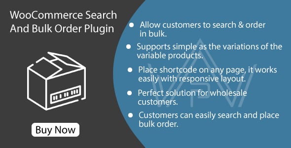 Search and Bulk Shop For WooCommerce