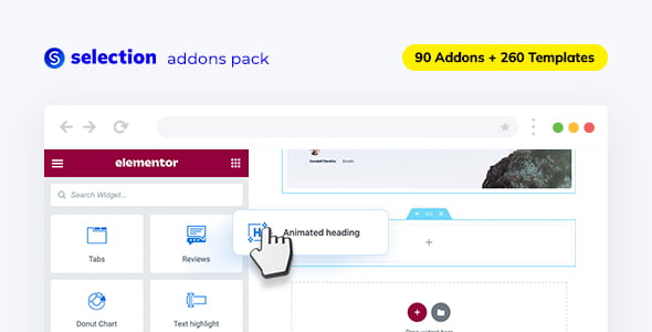 Selection – Elementor Addons Pack for WordPress