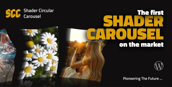 Shader Circular Carousel WordPress and WooCommerce Plugin