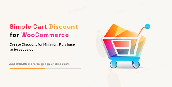 Simple Cart Discount for WooCommerce - Discount for Minimum Purchase