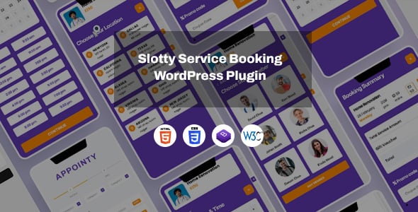 Slotty - Service Booking Plugin For WordPress