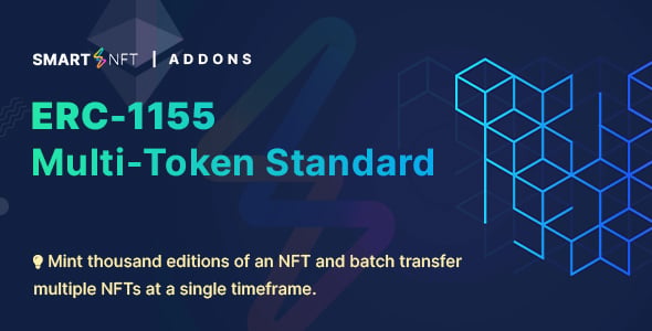 Smart NFT - ERC-1155 (Multi-token standard addons)