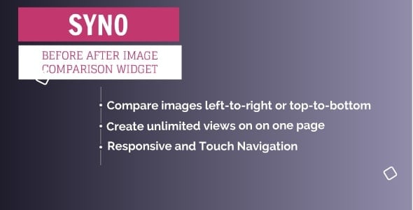 SYNO Before After Image Comparison Plugin