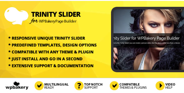Trinity Slider Addon for WPBakery Page Builder
