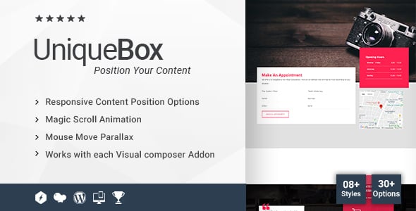 Unique Box for all Addon for WPBakery Page Builder